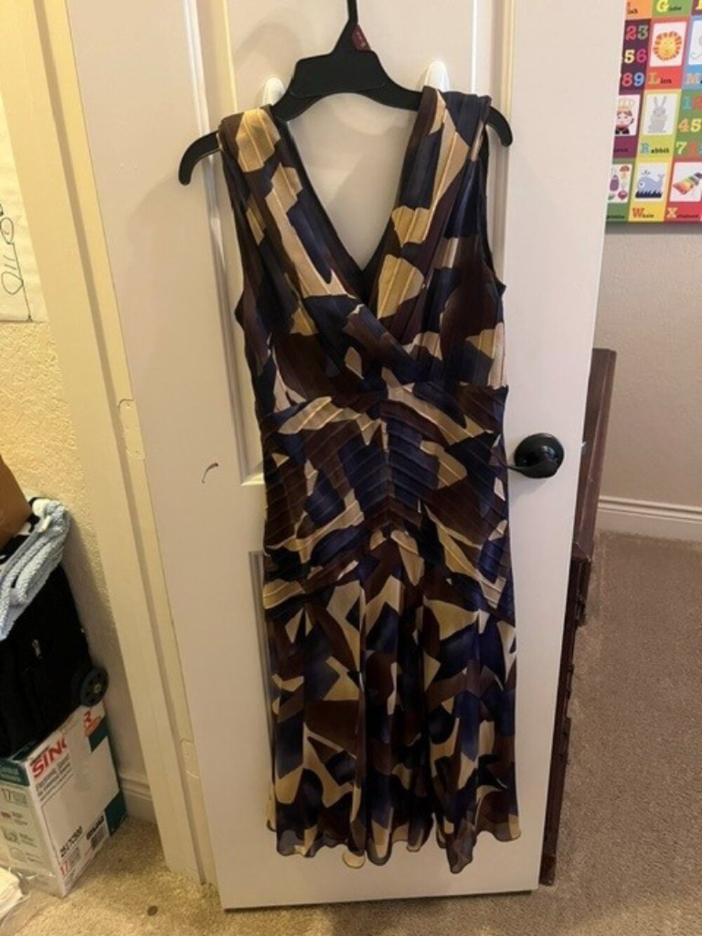 Jones of New York Color Block Dress